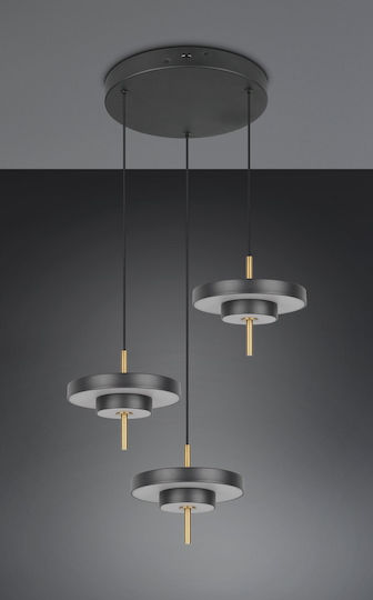 Trio Lighting Keaton Pendant Light Black