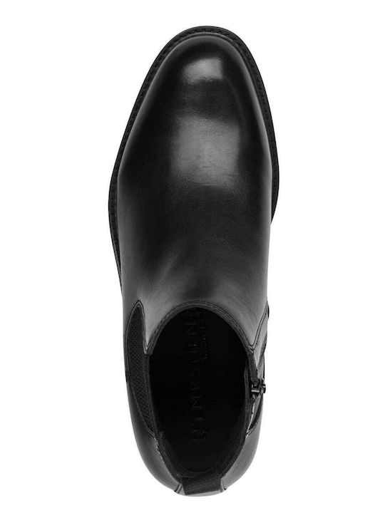 Piele Negru Ghete Chelsea Anatomic