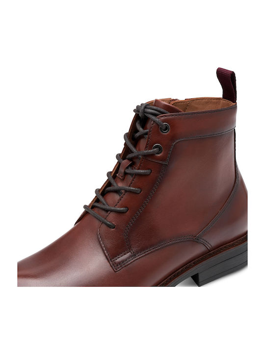 Leder Tabac Braun Herrenstiefel Anatomisch