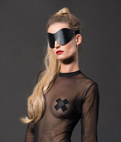 Guilty Pleasure Premium Eye Mask BDSM Маска в Черен Цвят