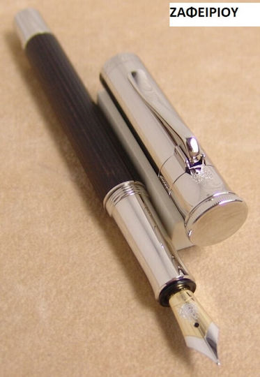 Faber-Castell Classic Πένα Γραφής Extra Fine Ξύλινη με Μπλε Μελάνι