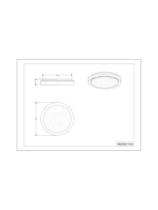 Trio Lighting Πλαφονιέρα Trio Lighting Πλαφονιέρα