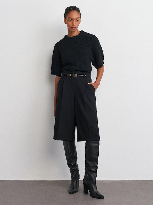 Damen Bermuda Schwarz