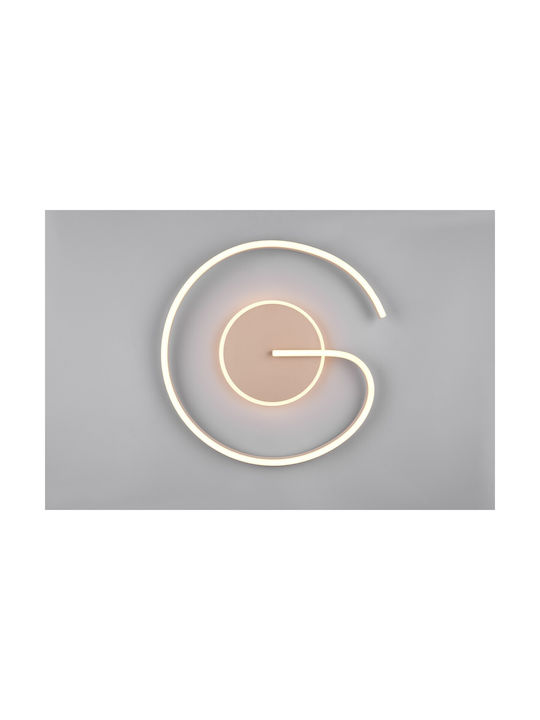 Trio Lighting Πλαφονιέρα Οροφής Καφέ