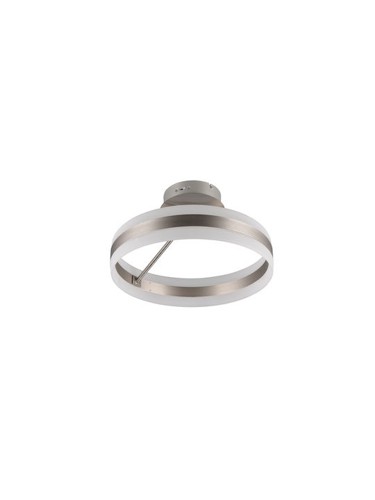 Trio Lighting Dios Πλαφονιέρα Οροφής Ασημί