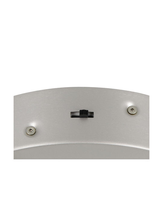 Trio Lighting Amador Ceiling Mount Light Silver