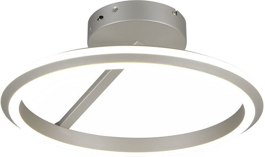 Trio Lighting Amador Πλαφονιέρα Οροφής Ασημί