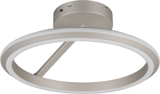 Trio Lighting Amador Πλαφονιέρα Οροφής Ασημί