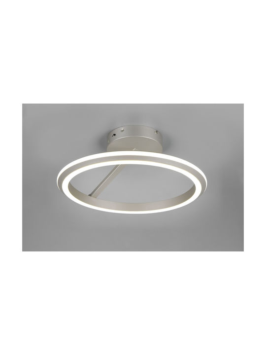 Trio Lighting Amador Ceiling Mount Light Silver