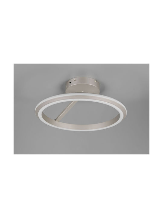 Trio Lighting Amador Ceiling Mount Light Silver