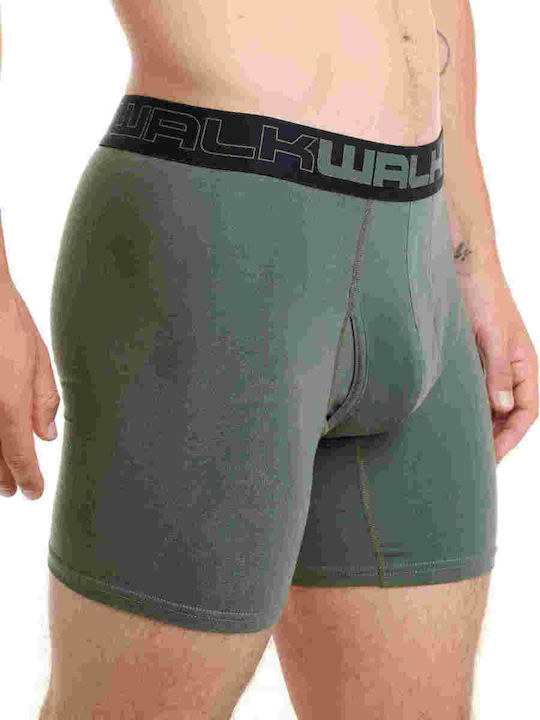 Мъжки боксерки Blue Khaki 1Опаковка