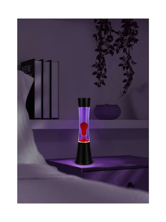 Trio Lighting Dekorative Lampe Lavalampe Transparent