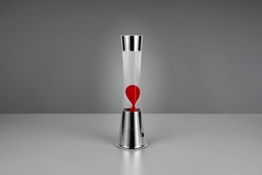 Trio Lighting Dekorative Lampe Lavalampe Silber