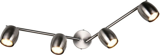 Trio Lighting Σποτ σε Ασημί Χρώμα