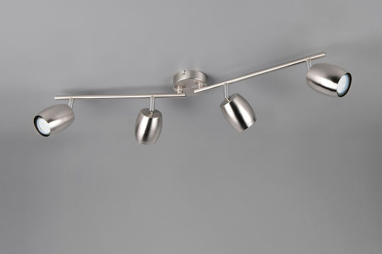 Trio Lighting Σποτ σε Ασημί Χρώμα