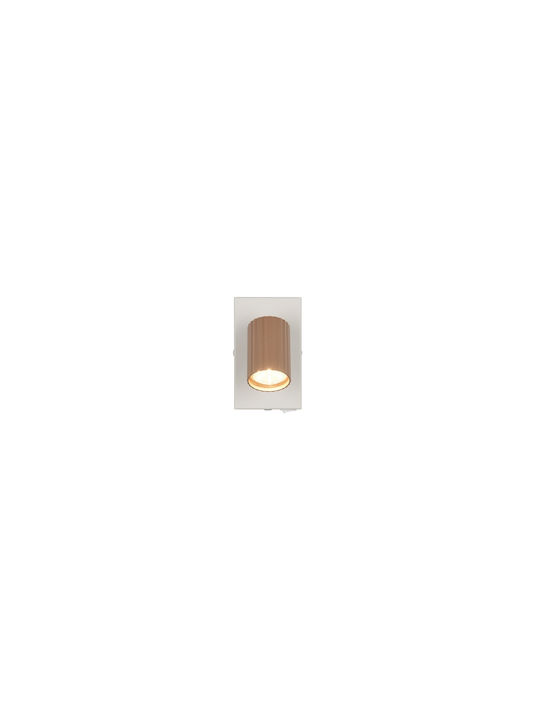 Trio Lighting Soka Σποτ σε Καφέ Χρώμα