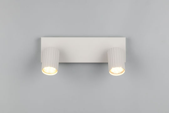 Trio Lighting Soka Σποτ σε Γκρι Χρώμα