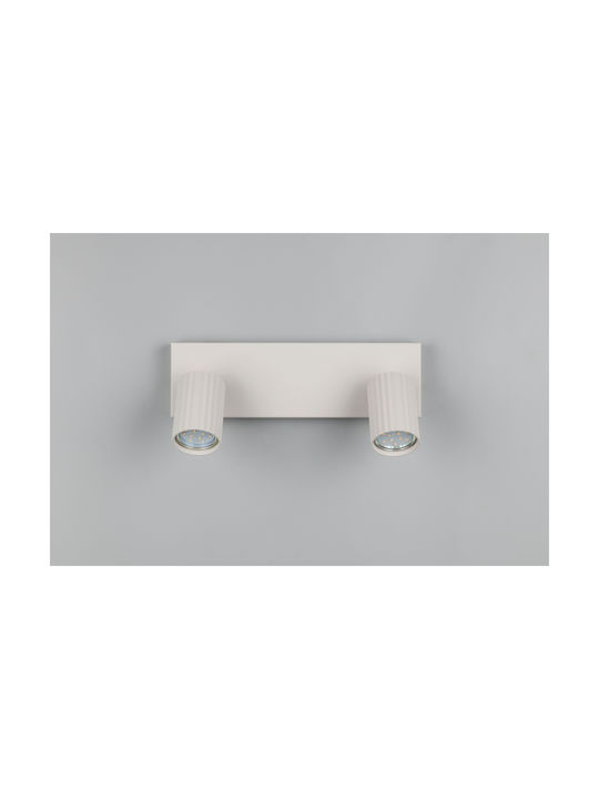Trio Lighting Soka Σποτ σε Γκρι Χρώμα