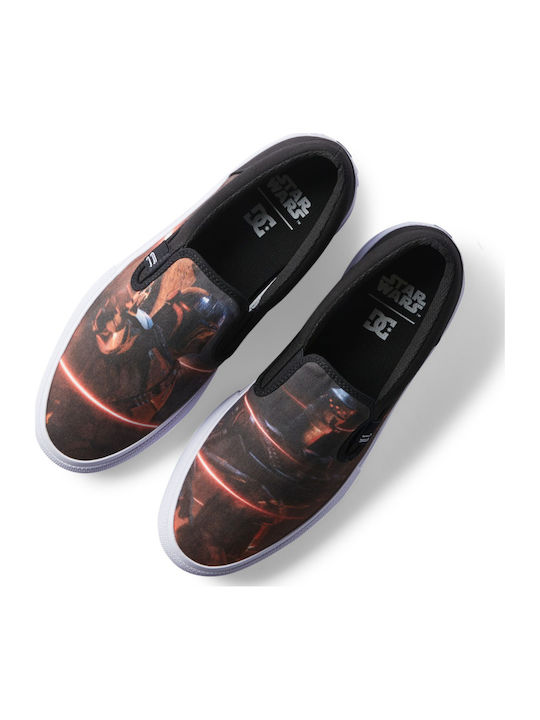 Manual Stoff Herren Slip-Ons Rot