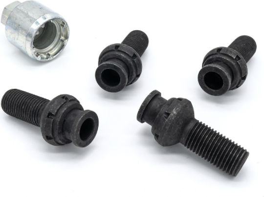 Toyota Genuine Set 4 Security Bolts Key Toyota Aygo X 22' Pw45600025
