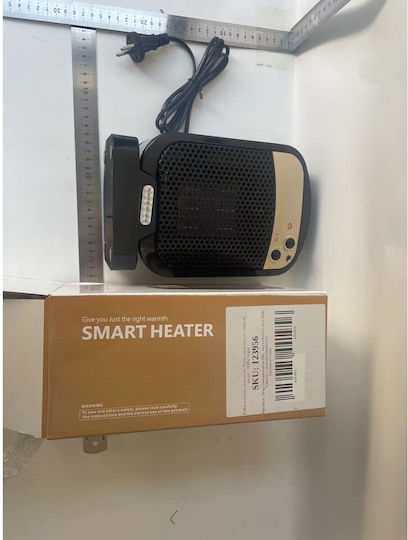 Acasă Fan Heater Room Floor Negru 1800W