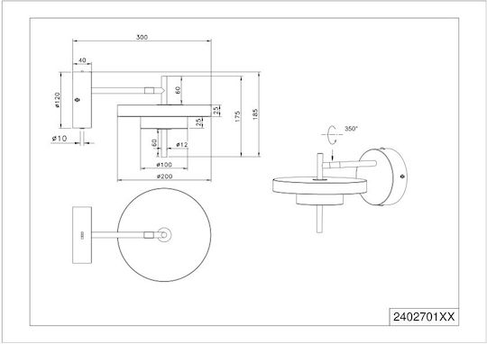 Trio Lighting 2402701 Trio Lighting 2402701