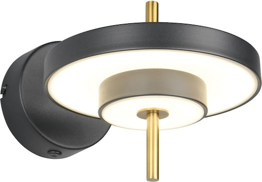 Trio Lighting Keaton Modern Lamp Wall Black