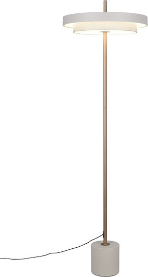 Trio Lighting Keaton LED Floor Lamp Gray