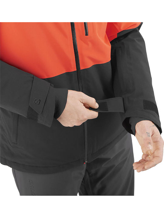 Salomon Men's Ski & Snowboard Jacket Orange LC2353500