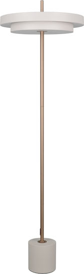 Trio Lighting Keaton LED Floor Lamp Gray