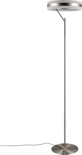 Trio Lighting Dios LED Floor Lamp Silver