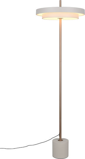 Trio Lighting Keaton LED Floor Lamp Gray
