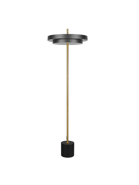 Trio Lighting Keaton Φωτιστικό Δαπέδου Μαύρο