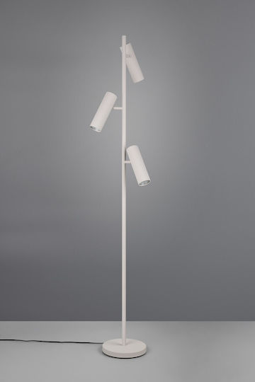 Trio Lighting Soka Floor Lamp Gray