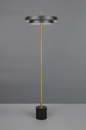 Trio Lighting Keaton Φωτιστικό Δαπέδου Μαύρο