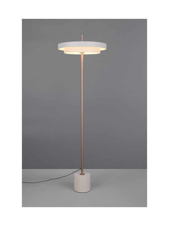 Trio Lighting Keaton LED Stehleuchte Gray