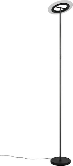 Trio Lighting LED Floor Lamp with Cool White Light Black