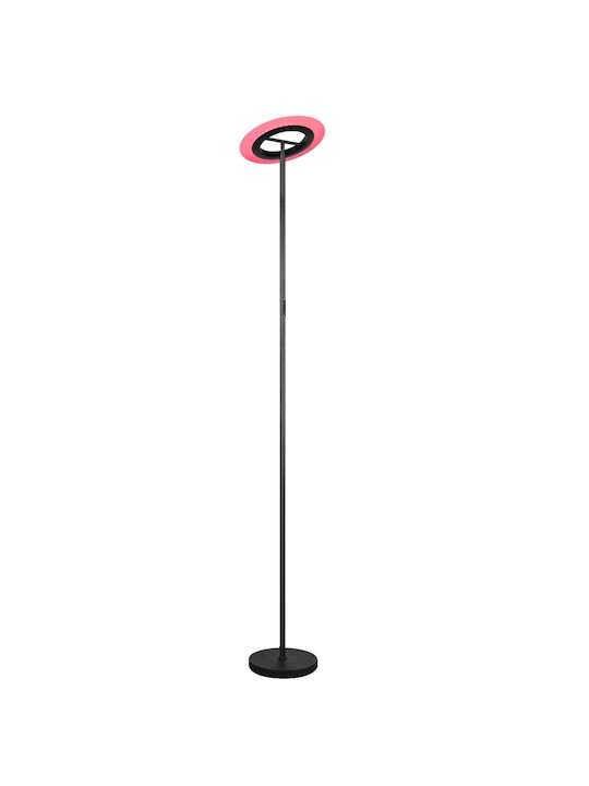 Trio Lighting LED Floor Lamp with Cool White Light Black
