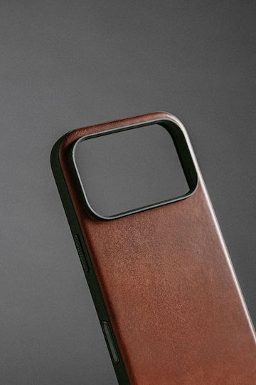 Nomad Modern Leather Case Leather Case Iphone 17 Pro Max Compatible Magsafe Horween Leather Olde Dublin