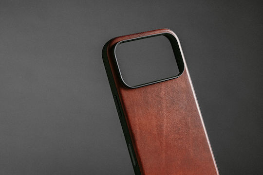 Nomad Modern Leather Case Leather Case Iphone 17 Pro Max Compatible Magsafe Horween Leather Olde Dublin
