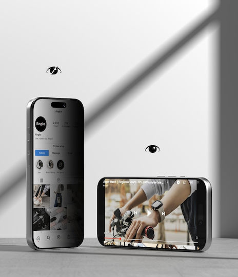 Ringke Easy Slide 2er Pack Für iPhone 17 Pro Datenschutz Displayschutzfolie