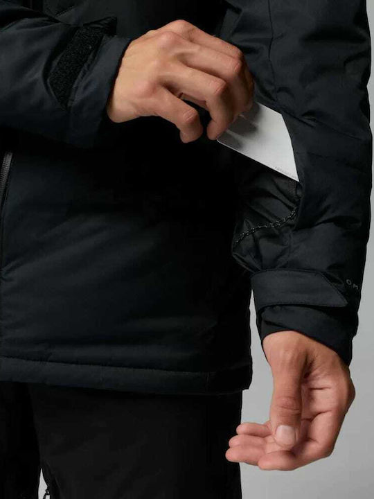 Χειμωνιάτικο Μπουφάν Puffer Αδιάβροχο Μαύρο