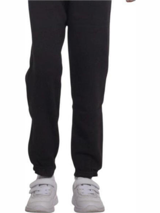 Kids' Set with Pants Winter 2pcs Black-camel Blouse