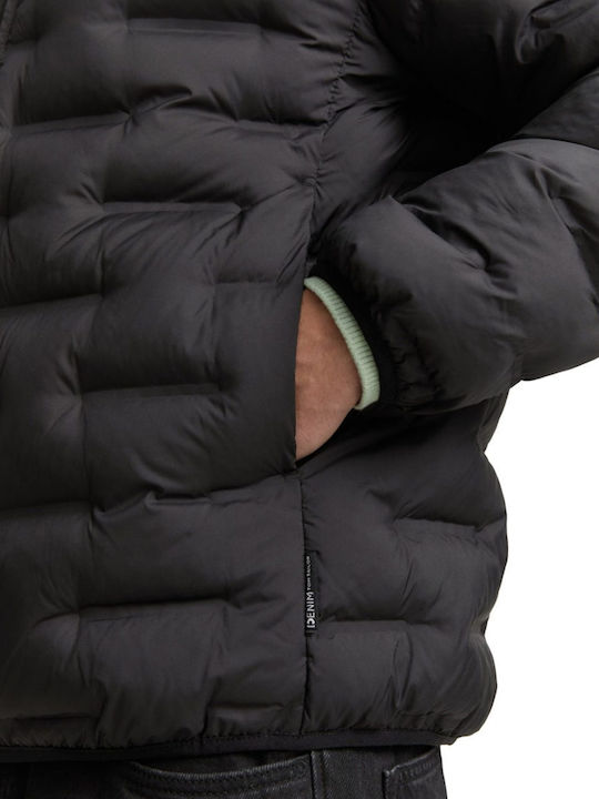 Geacă Puffer Waterproof Neagră