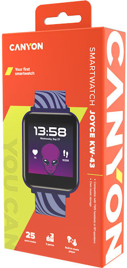 Canyon 50mm Smartwatch (Μπλε)
