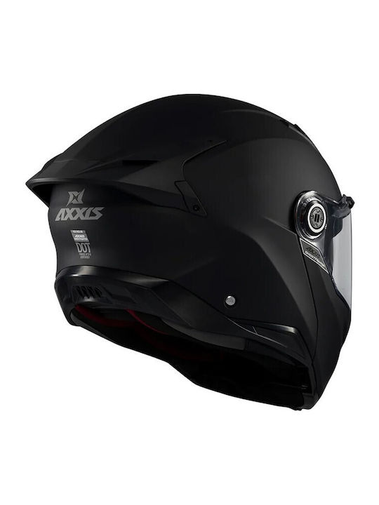 Axxis Ghostfighter A1 Black Matt Κράνος Μηχανής Flip-Up ECE 22.06 1750gr με Sunvisor