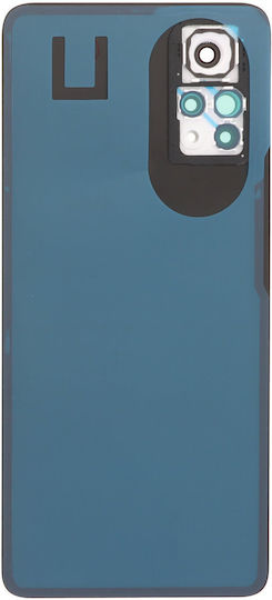 Battery Door + Back Camera Lens Bezel Xiaomi Redmi Note 12 Pro 4g Polar White