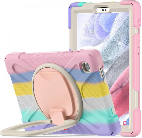 360 X-Armor Baby Color Back Cover Ανθεκτική Colorful Pink (Galaxy Tab A7 Lite)