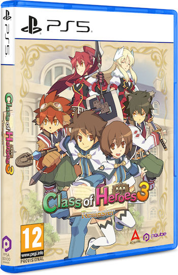 Class of Heroes 3 Remaster PS5-Spiel