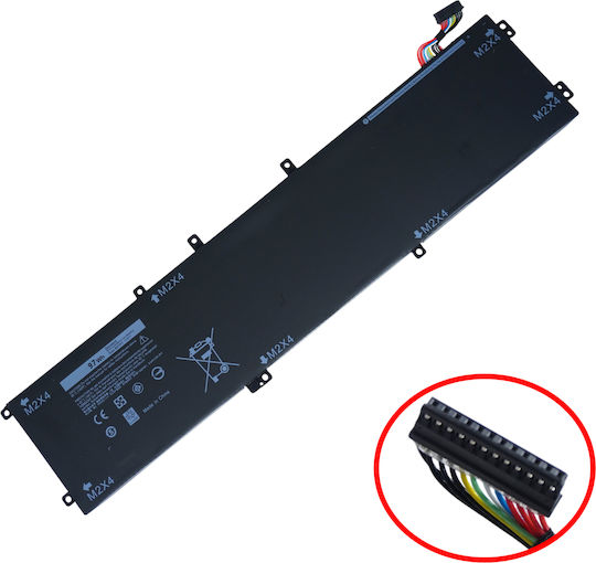 Съвместима Батерия за Dell XPS / Прецизност Dell XPS 15 9560 9570 Precision 5520 5530 с 8333mAh